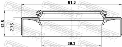 FEBEST 95GDW-41610813R EAN: 4056111119717.