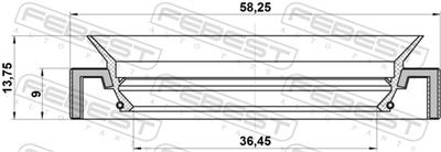 FEBEST 95HAY-38580914C EAN: 4056111088440.