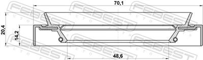 FEBEST 95HDS-50701420X EAN: 4056111085951.