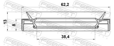 FEBEST 95MEY-40620813C EAN: 4056111148489.