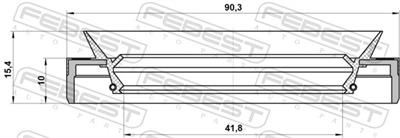 FEBEST 95MEY-43901015C EAN: 4056111090849.
