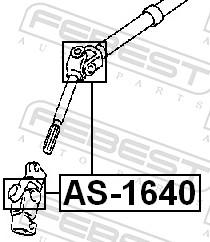 FEBEST AS-1640 EAN: 4056111019826.
