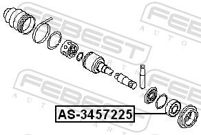 FEBEST AS-3457225 EAN: 4056111022079.