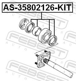 FEBEST AS-35802126-KIT EAN: 4056111072975.