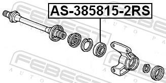 FEBEST AS-385815-2RS EAN: 4056111062105.
