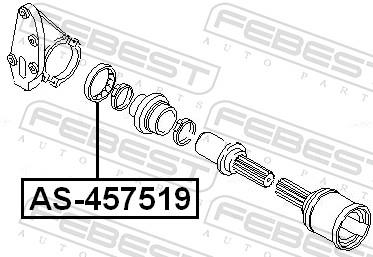 FEBEST AS-457519 EAN: 4056111022048.