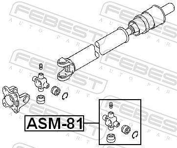 FEBEST ASM-81 EAN: 4056111023779.