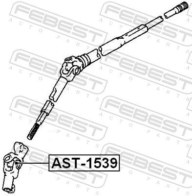 FEBEST AST-1539 EAN: 4056111037622.