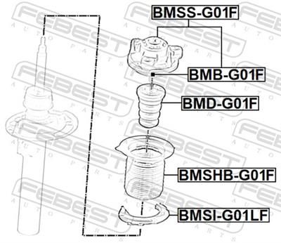 FEBEST BMSHB-G01F EAN: 4056111180939.