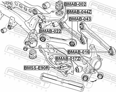 FEBEST BMSS-E90R EAN: 4056111110240.