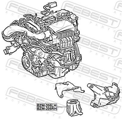 FEBEST BZM-205LH EAN: 4056111174075.