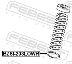 FEBEST BZSI-203LOWR EAN: 4056111147505.