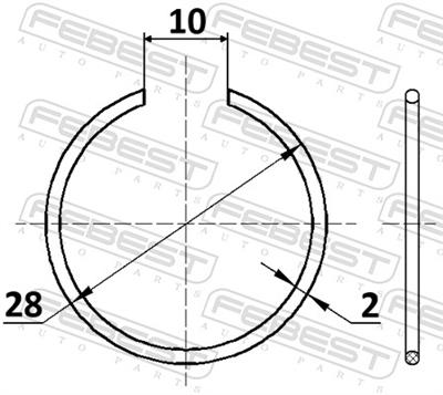 FEBEST CC-1-28X2 EAN: 4056111127569.