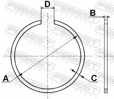 FEBEST CC-2-72X2 EAN: 4056111127613.