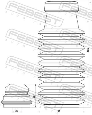 FEBEST CHSHB-VOYIVF-KIT EAN: 4056111145747.