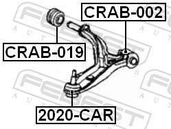 FEBEST CRAB-019 EAN: 4056111073767.