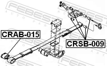 FEBEST CRSB-009 EAN: 4056111070360.