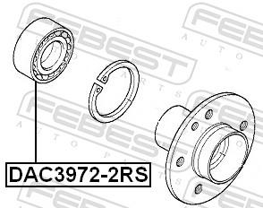 FEBEST DAC3972-2RS EAN: 4056111013619.