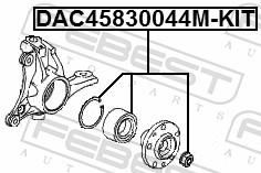 FEBEST DAC45830044M-KIT EAN: 4056111115139.