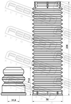 FEBEST FDSHB-GALIIF-KIT EAN: 4056111145808.