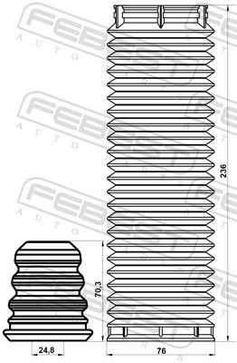 FEBEST FDSHB-KUGF-KIT EAN: 4056111145815.