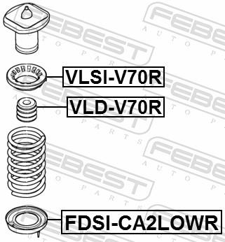 FEBEST FDSI-CA2LOWR EAN: 4056111112688.