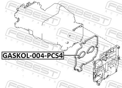 FEBEST GASKOL-004-PCS4 EAN: 4056111133393.