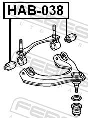 FEBEST HAB-038 EAN: 4056111002446.