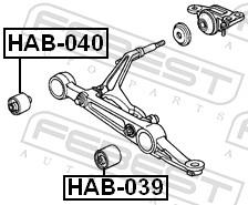 FEBEST HAB-039 EAN: 4056111002439.