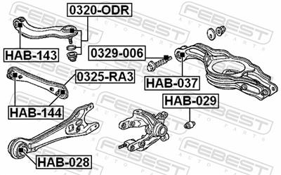FEBEST HAB-144 EAN: 4056111013909.
