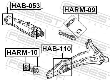 FEBEST HARM-10 EAN: 4056111020211.