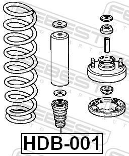 FEBEST HDB-001 EAN: 4056111002477.