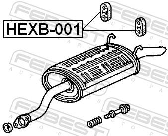 FEBEST HEXB-001 EAN: 4056111026817.