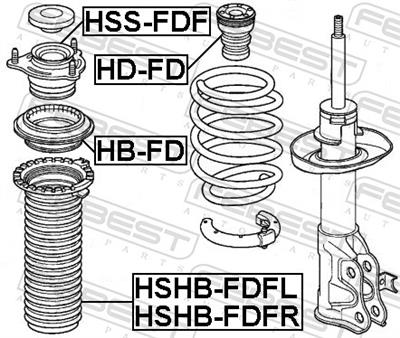 FEBEST HSS-FDF EAN: 4056111059327.