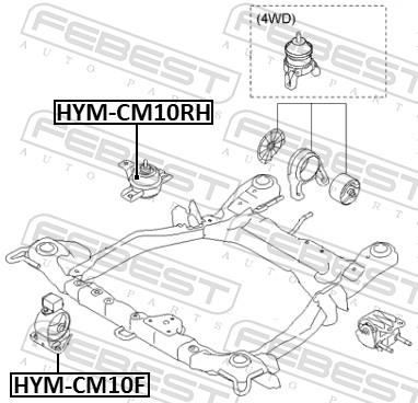 FEBEST HYM-CM10F EAN: 4056111122571.