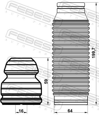 FEBEST HYSHB-IX20F-KIT EAN: 4056111146270.