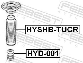 FEBEST HYSHB-TUCR EAN: 4056111053967.