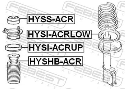 FEBEST HYSS-ACR EAN: 4056111053431.