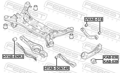 FEBEST KAB-038 EAN: 4056111149103.