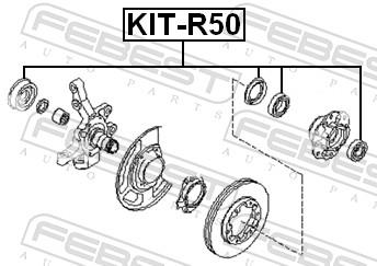 FEBEST KIT-R50 EAN: 4056111073637.