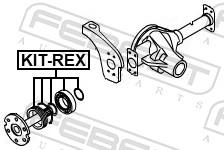 FEBEST KIT-REX EAN: 4056111160863.
