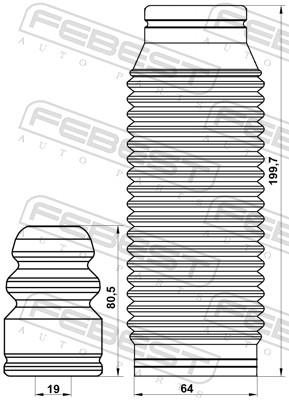 FEBEST KSHB-CERR-KIT EAN: 4056111146362.