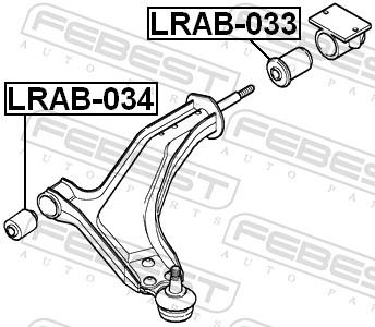 FEBEST LRAB-034 EAN: 4056111099521.