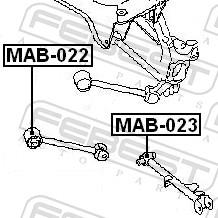 FEBEST MAB-023 EAN: 4056111000541.