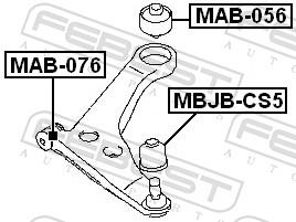 FEBEST MAB-056 EAN: 4056111000480.