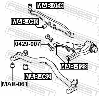 FEBEST MAB-059 EAN: 4056111004198.