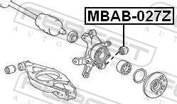 FEBEST MBAB-027Z EAN: 4056111040134.