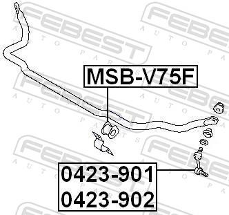 FEBEST MSB-V75F EAN: 4056111064444.
