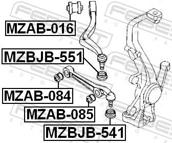 FEBEST MZAB-016 EAN: 4056111007465.
