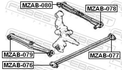 FEBEST MZAB-077 EAN: 4056111008349.